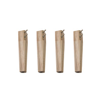 【専用脚単品】 オーバルエクステンションテーブル 『Elden エルデン』 高さ35.5cm ナチュラル