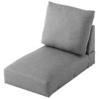 ローソファ ファブリック 『Lenne レンネ』 座面単品 グレー