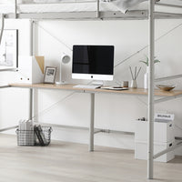 『Kallis カリス』用 オプションデスク単品 ライトグレー×ナチュラル