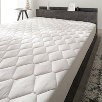 ピーチスキン ボックスシーツ 単品 『umowell ウモウェル』 グレージュ