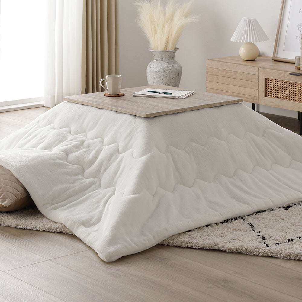 正方形(約60×60cm):グレージュ/ウォールナット・ホワイト