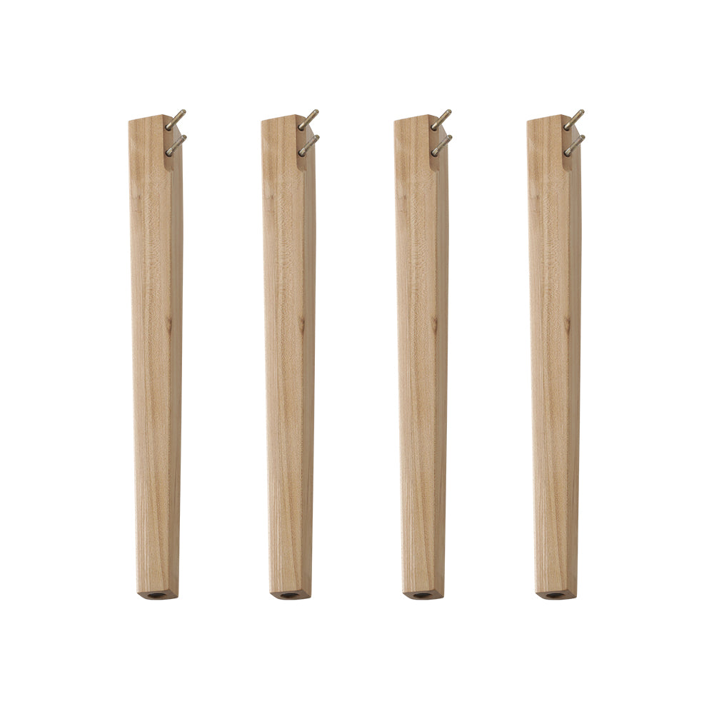 【専用脚単品】 オーバルエクステンションテーブル 『Elden エルデン』 高さ65.5cm ナチュラル