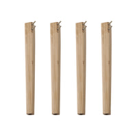 【専用脚単品】 オーバルエクステンションテーブル 『Elden エルデン』 高さ65.5cm ナチュラル