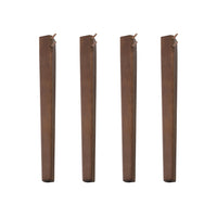 【専用脚単品】 オーバルエクステンションテーブル 『Elden エルデン』 高さ65.5cm ブラウン