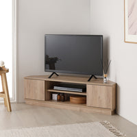 コーナーテレビボード 『Luxen ルクセン』 ナチュラル