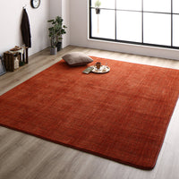 サンゴマイヤー素材 こたつ敷き布団 90×185cm オレンジ