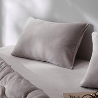 のびのび枕カバー 単品 暖かベロア『Velmoa ベルモア』モカグレージュ