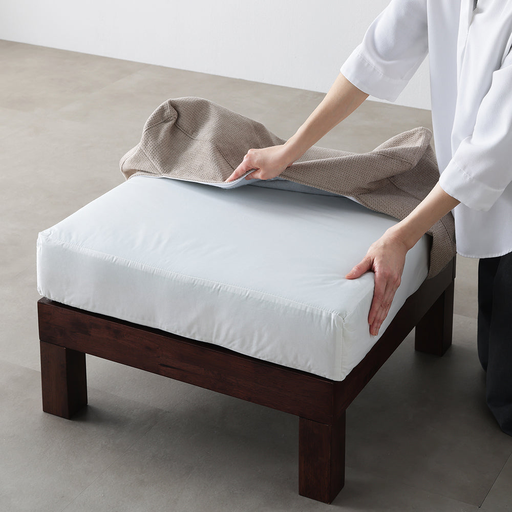 あぐらがかけるユニットソファ『Sven スヴェン』オットマン専用 座面クッション中材単品