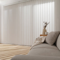 日本製 バーチカルブラインド 片開き カーテンレール対応可 幅230cm パールグレー