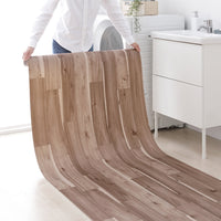 日本製 クッションフロア フリーカットタイプ(約1.8mm厚)ナチュラルアカシア