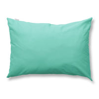 綿100% 天然シルク成分配合 国産寝具 ピローケース 単品 アップルグリーン×ミントグリーン
