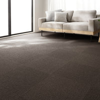 日本製 洗えるタイルカーペット 防ダニ 防音 つち