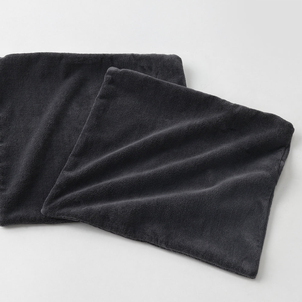 リクライニングフロアソファ 『Flumie フルーミー』 カバー単品 ソフト生地 チャコールグレー