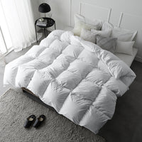 日本製 リッチボリューム 羽毛掛け布団 『Uula ウーラ』 ダウン率90% 羽毛充填量1.2kg~ ホワイト