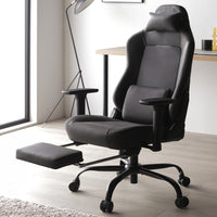 スエード調ファブリック ゲーミングチェア(プレミアム)『Morph モーフ』 ブラック