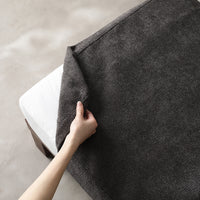 あぐらがかけるユニットソファ『Sven スヴェン』カバー 単品 チャコールブラウン