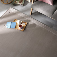 コーデュロイ調フランネル バイカラーシリーズ ラグ こたつ敷布団 180×240cm グレー