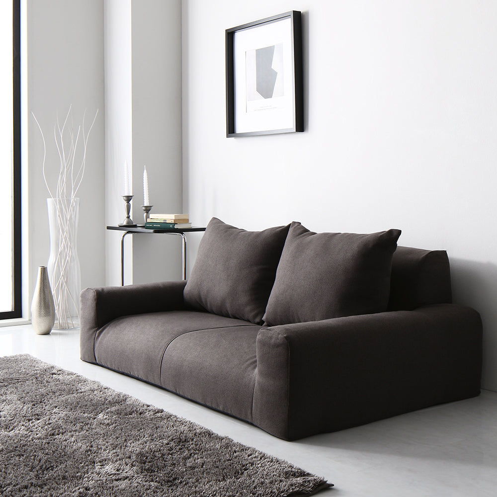 日本製 フロアこたつソファ(2人掛け)