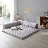 くつろぎフロアソファ 『ROLIG ローリグ』 小サイズ Bタイプ(クッションL型)