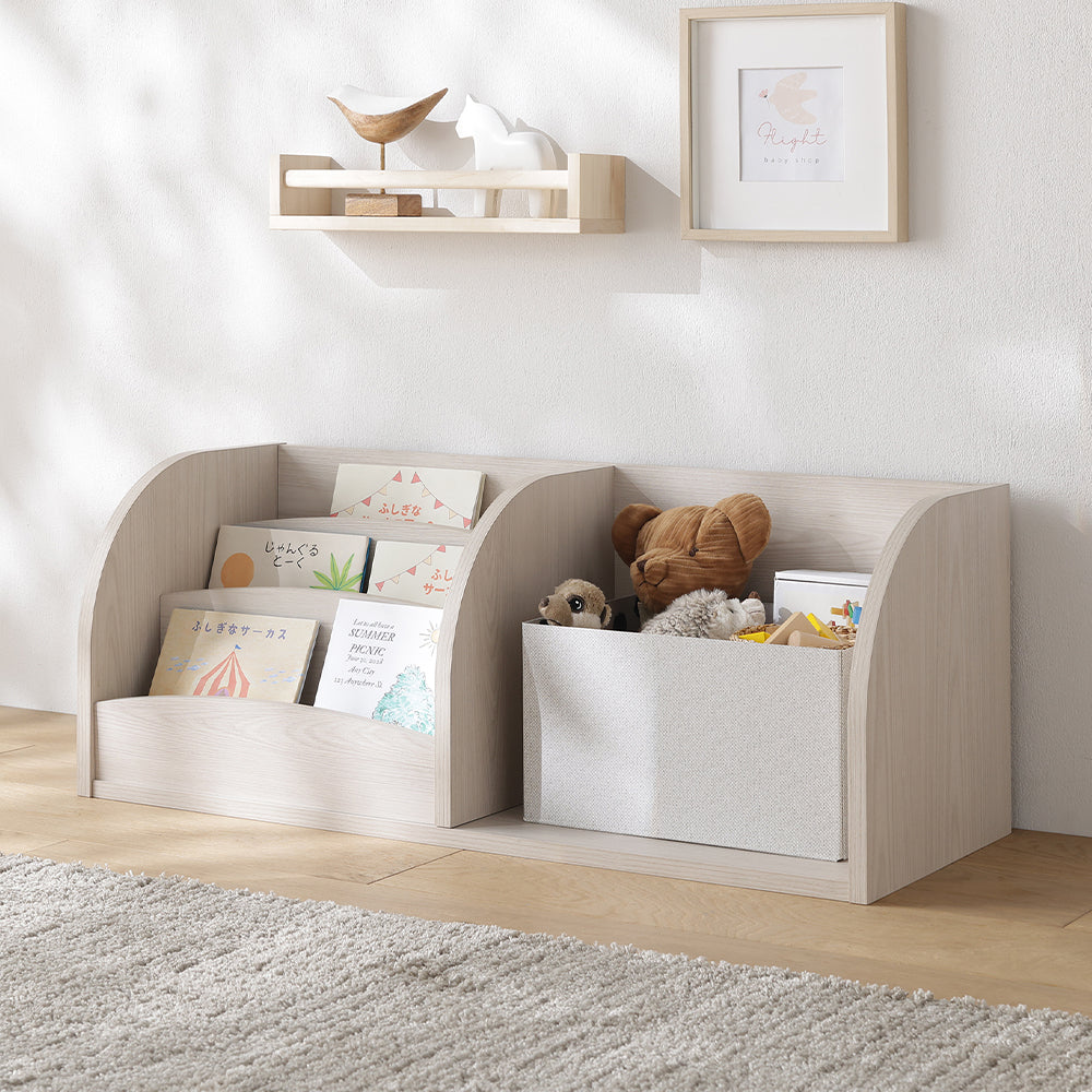 キッズ収納シリーズ 『Kittiö キッティオ』 ユニットタイプ 上棚B単品 幅90cm