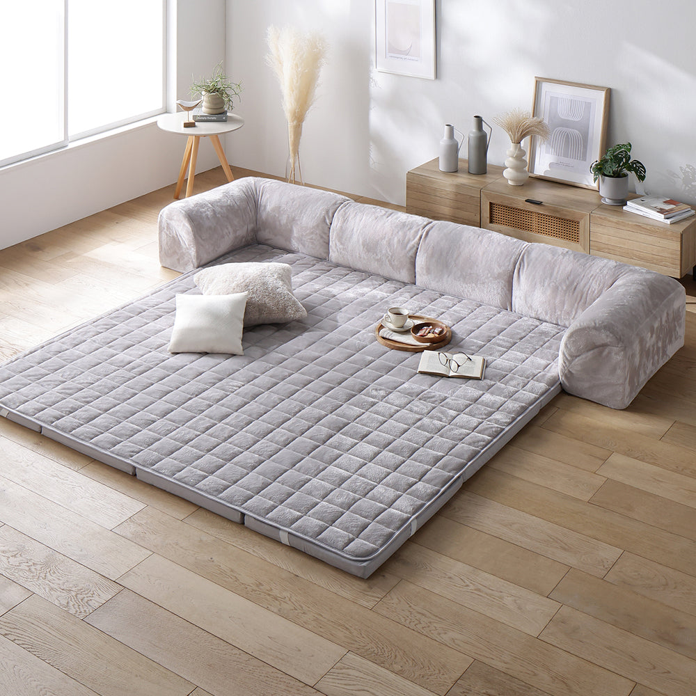 大サイズ Aタイプ(クッションU型) フランネルグレージュ