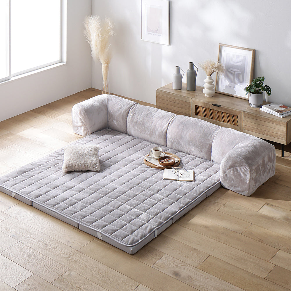 小サイズ Aタイプ(クッションU型) フランネルグレージュ