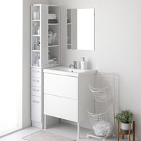 すきま 収納ラック 幅20cm ホワイト