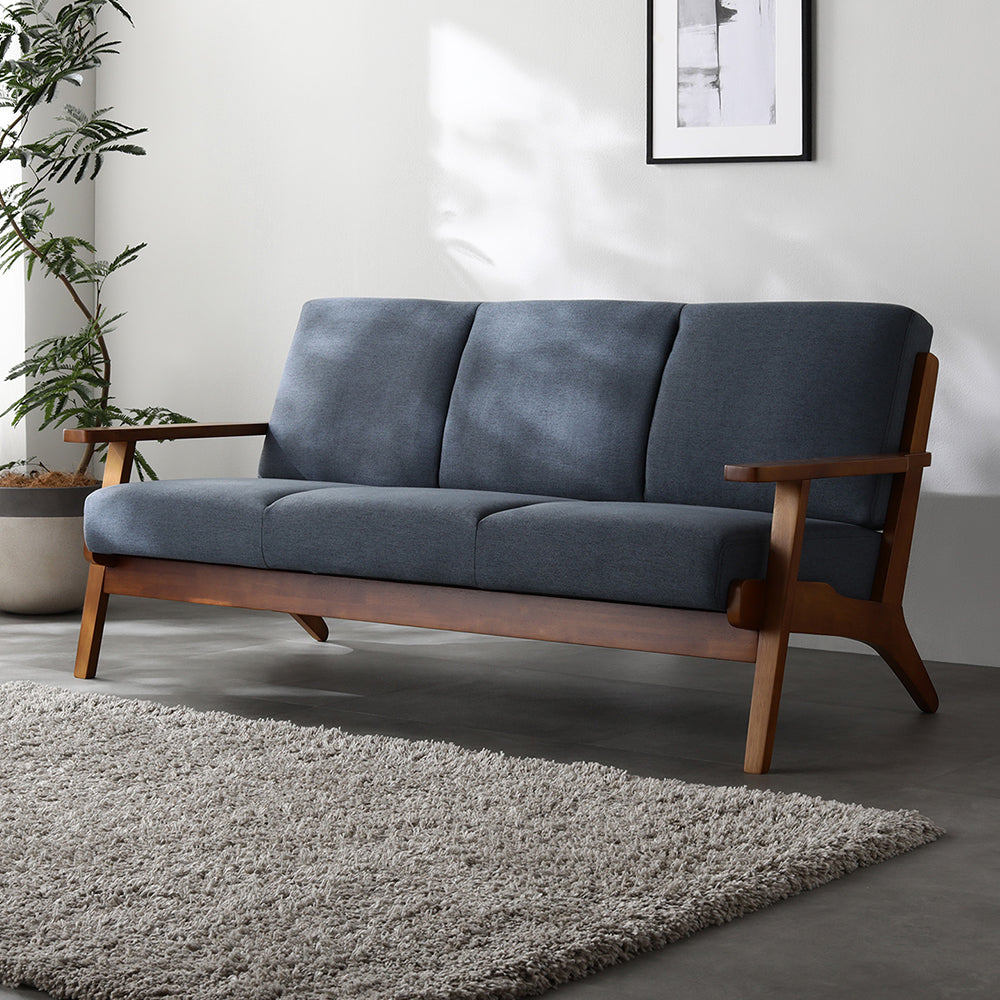 3人掛け ネイビー