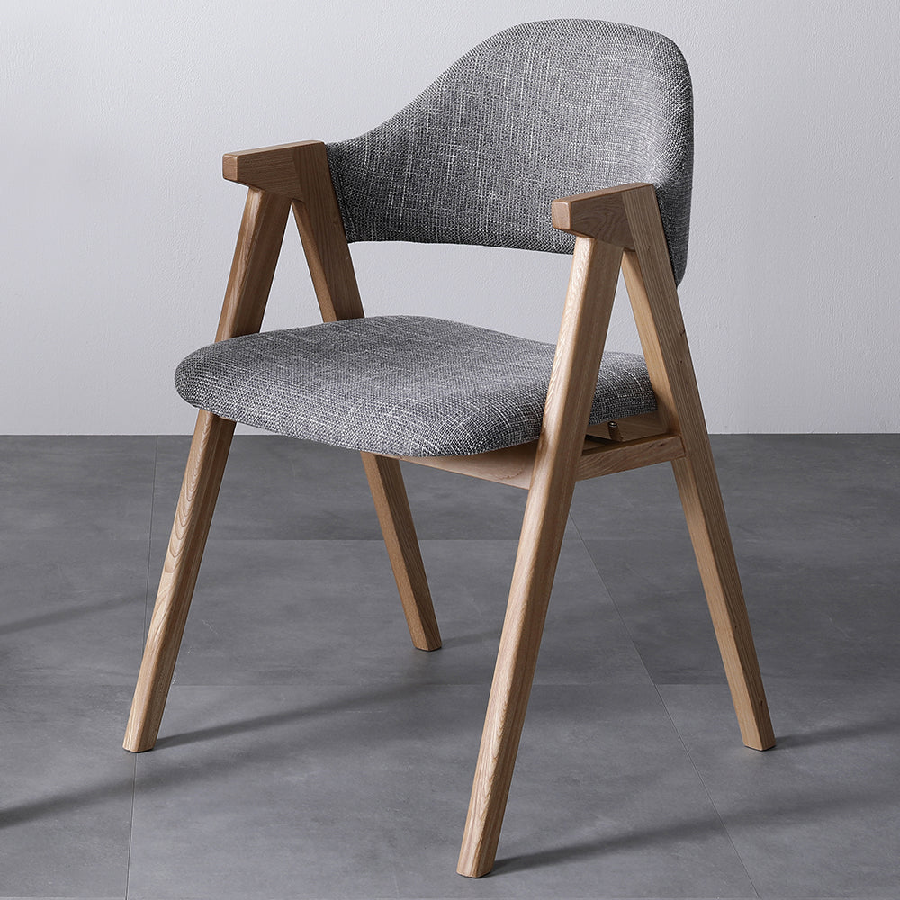 デザインダイニング チェア単品 『D. ディードット』 アッシュグレー