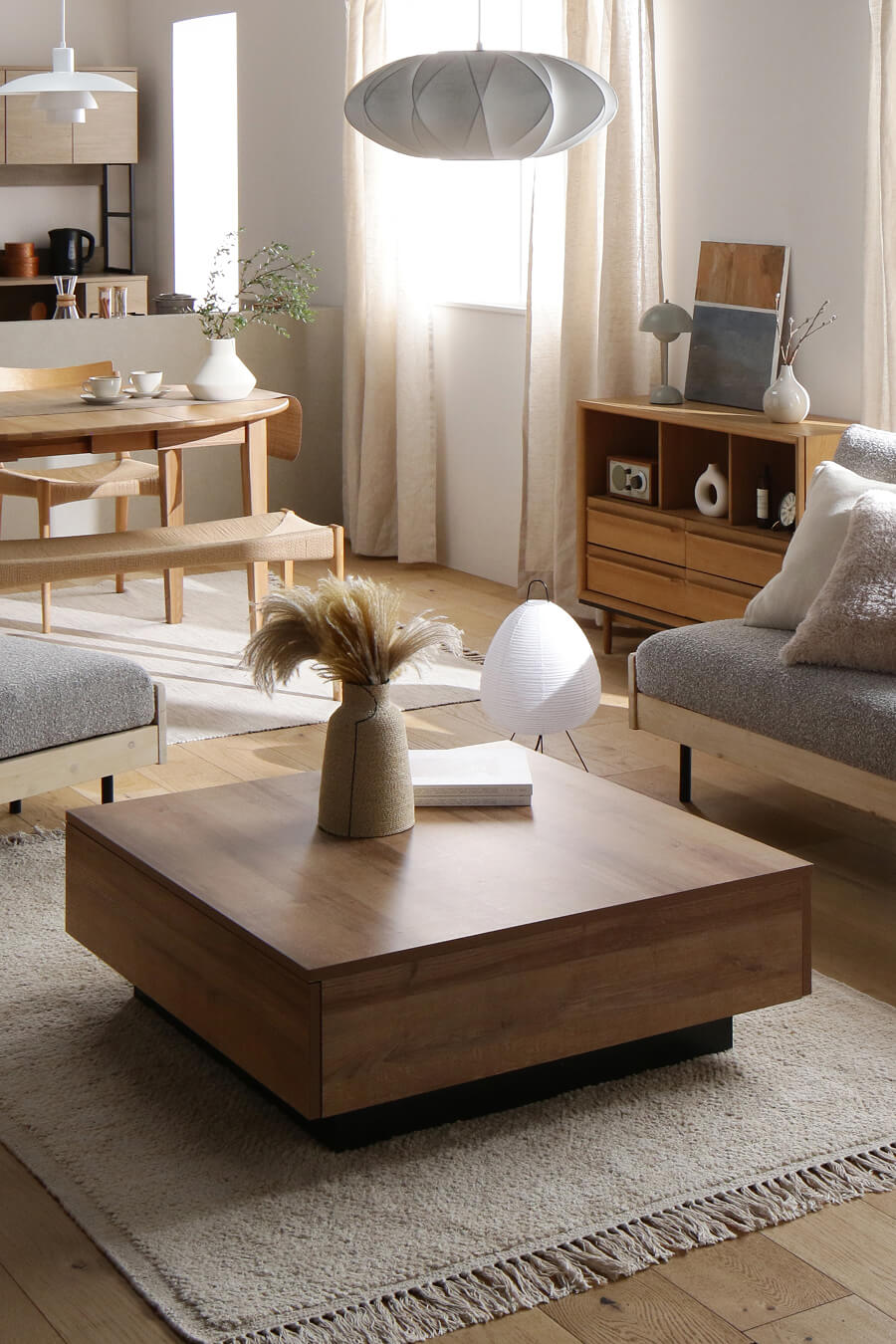 温もりあふれるジャパンディなくつろぎ空間