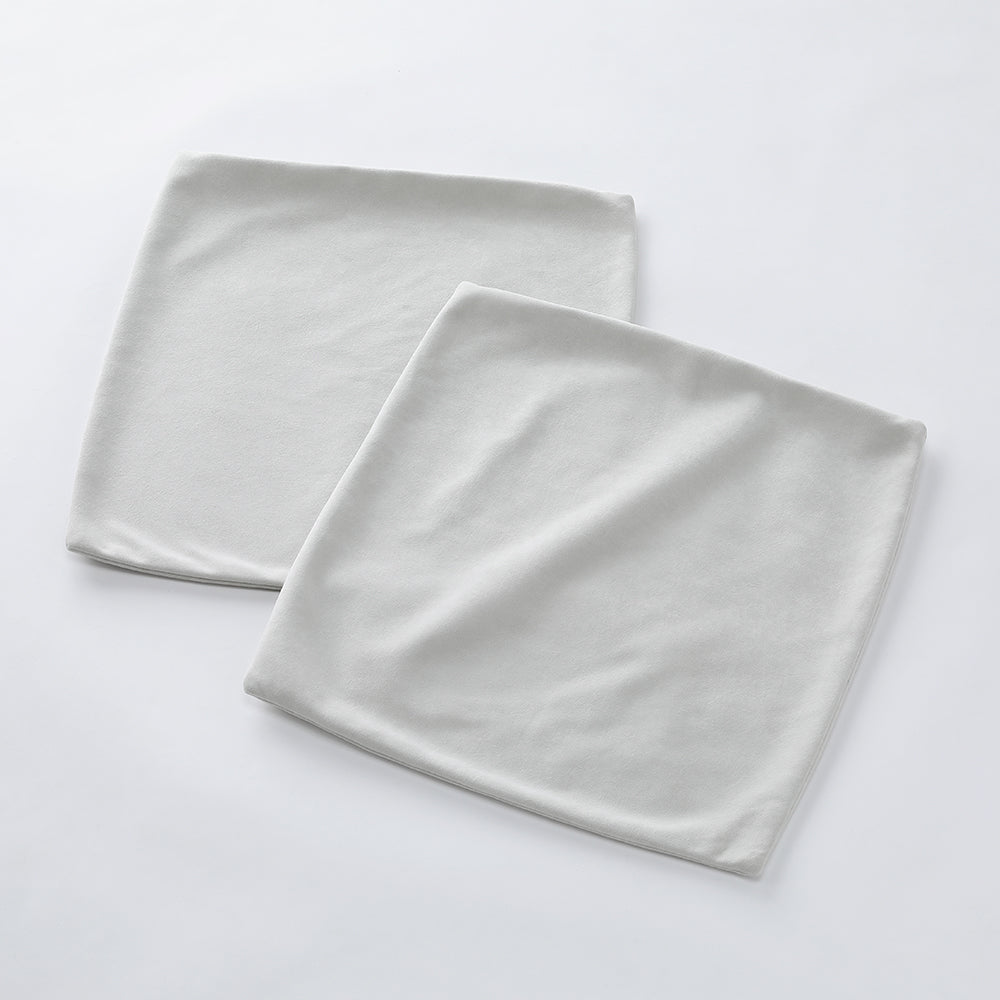 コーナーカウチソファ 『NAXAM ナザム』カバー単品 アッシュホワイト