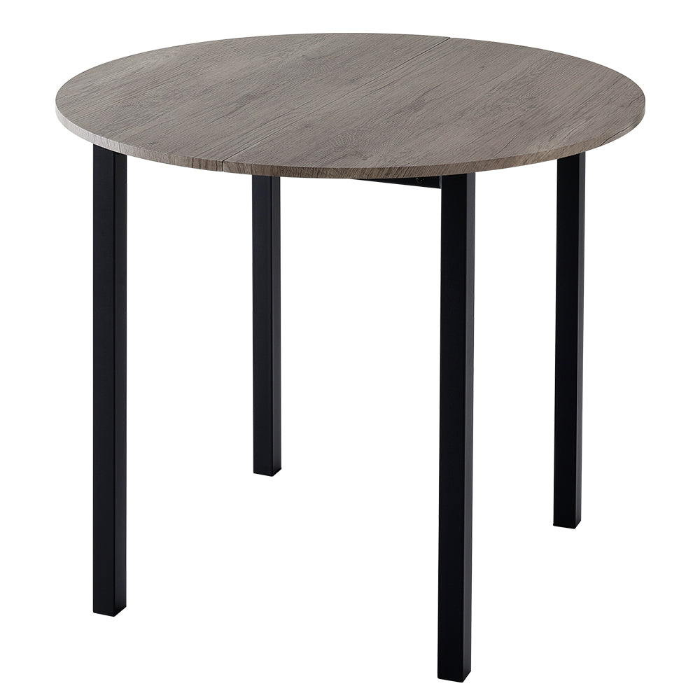 ダイニング テーブル グレージュ×ブラック