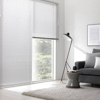 日本製 遮熱 アルミブラインド 無地 幅100cm (カーテンレール対応可) ウォームグレー