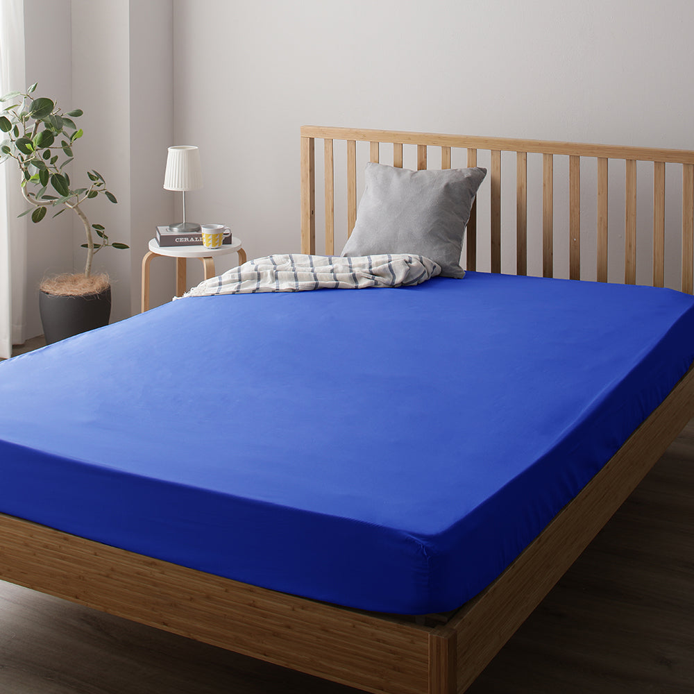 ボックスシーツ・ブルー