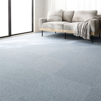 日本製 洗えるタイルカーペット 防ダニ 防音 そら