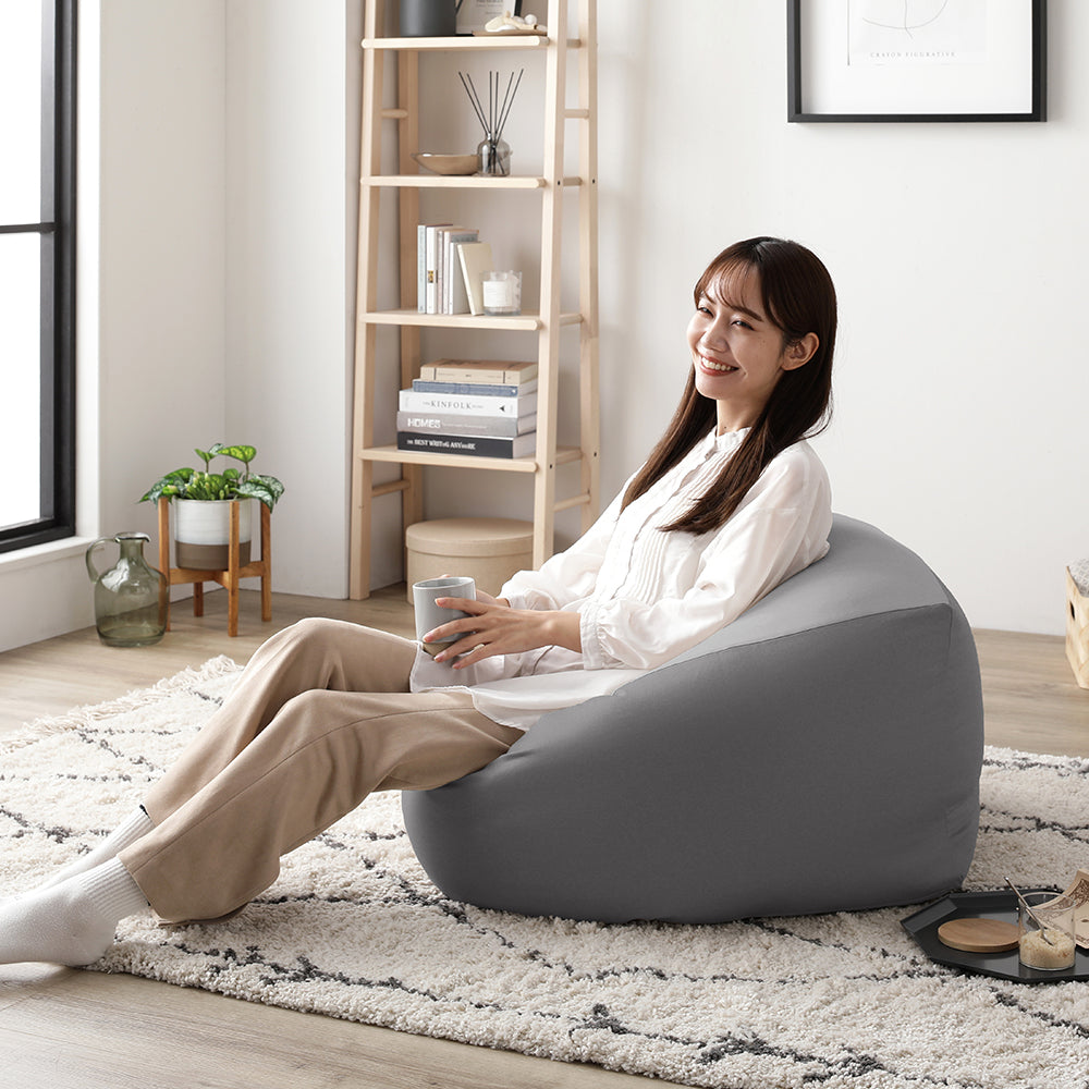 キューブ型ビーズクッション 『STIIBO』単品 グレー