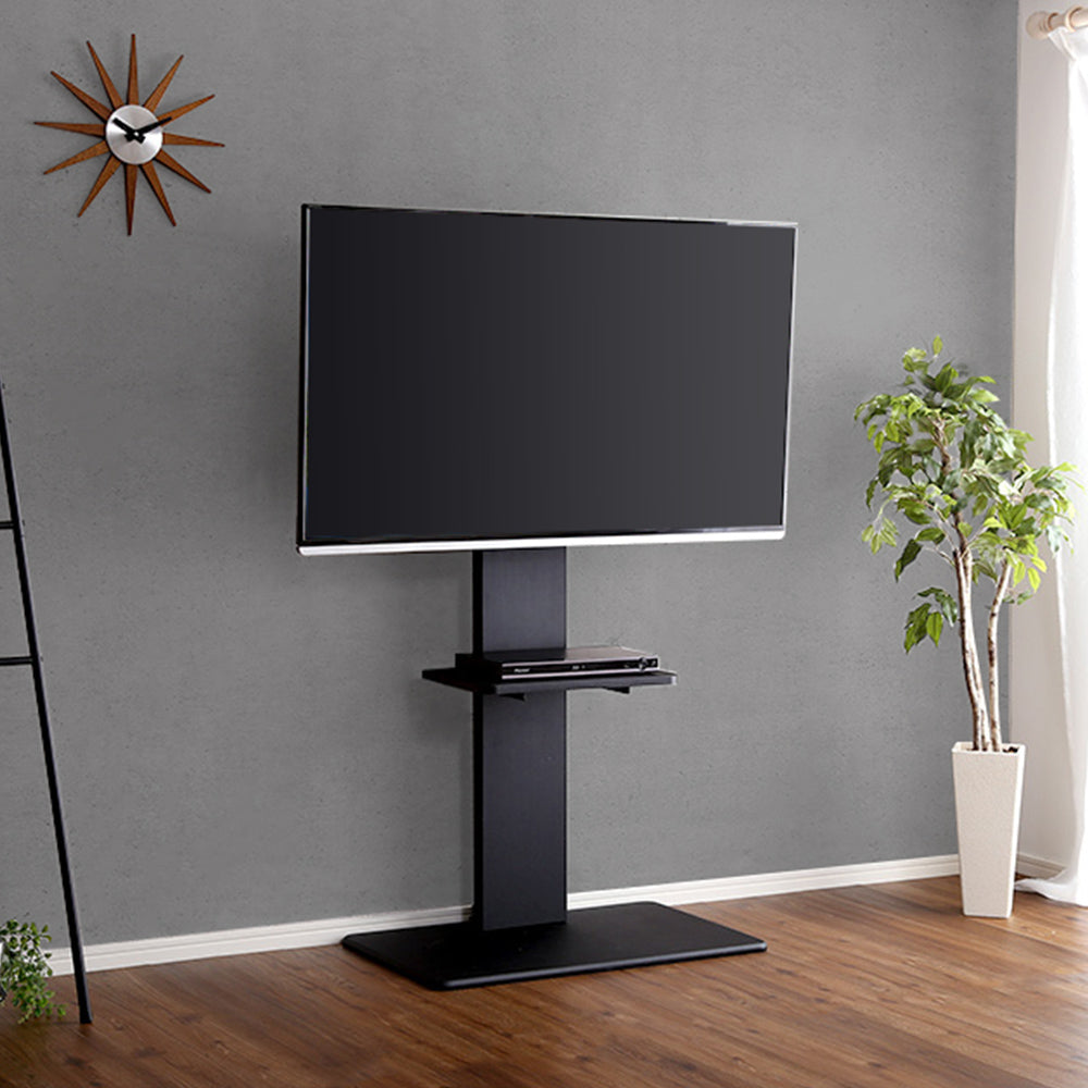 ハイタイプ 壁掛け テレビ台 ブラック