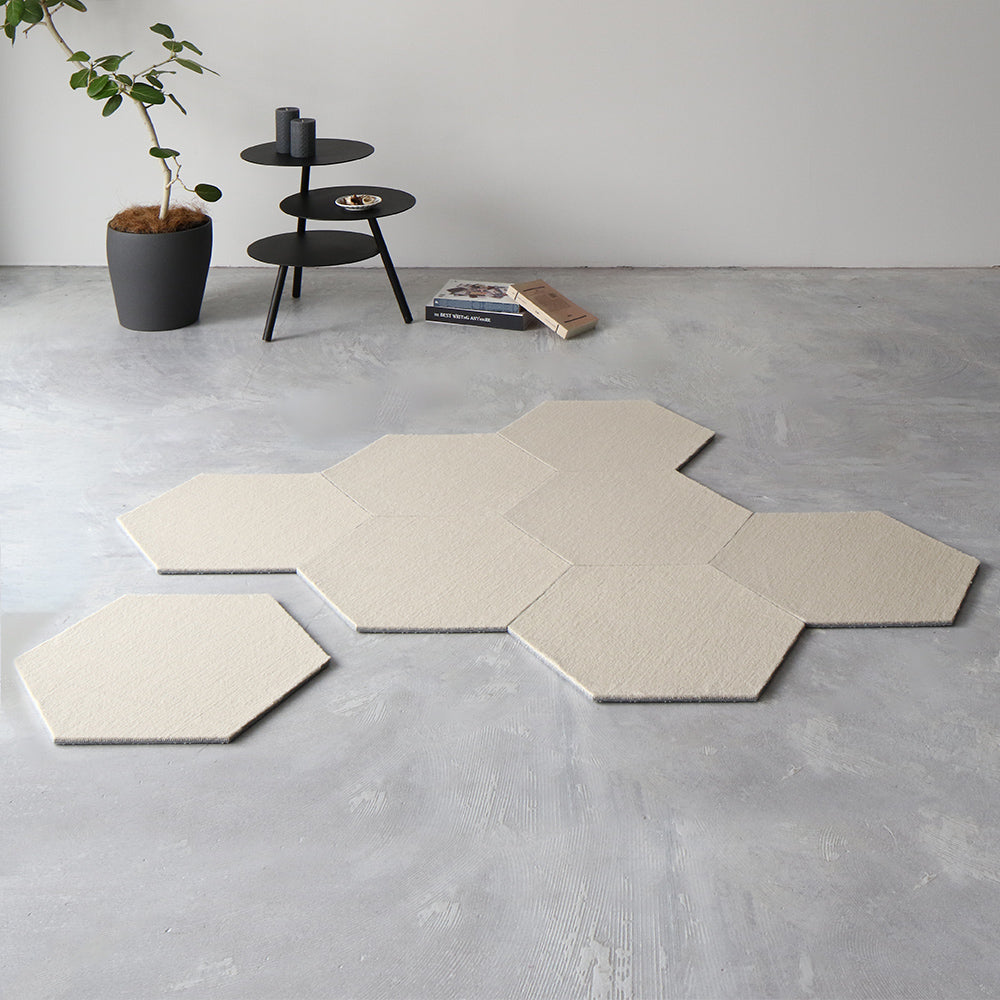 アイボリー ラグ