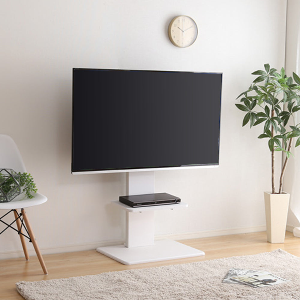 ロータイプ 壁掛け テレビ台 ホワイト