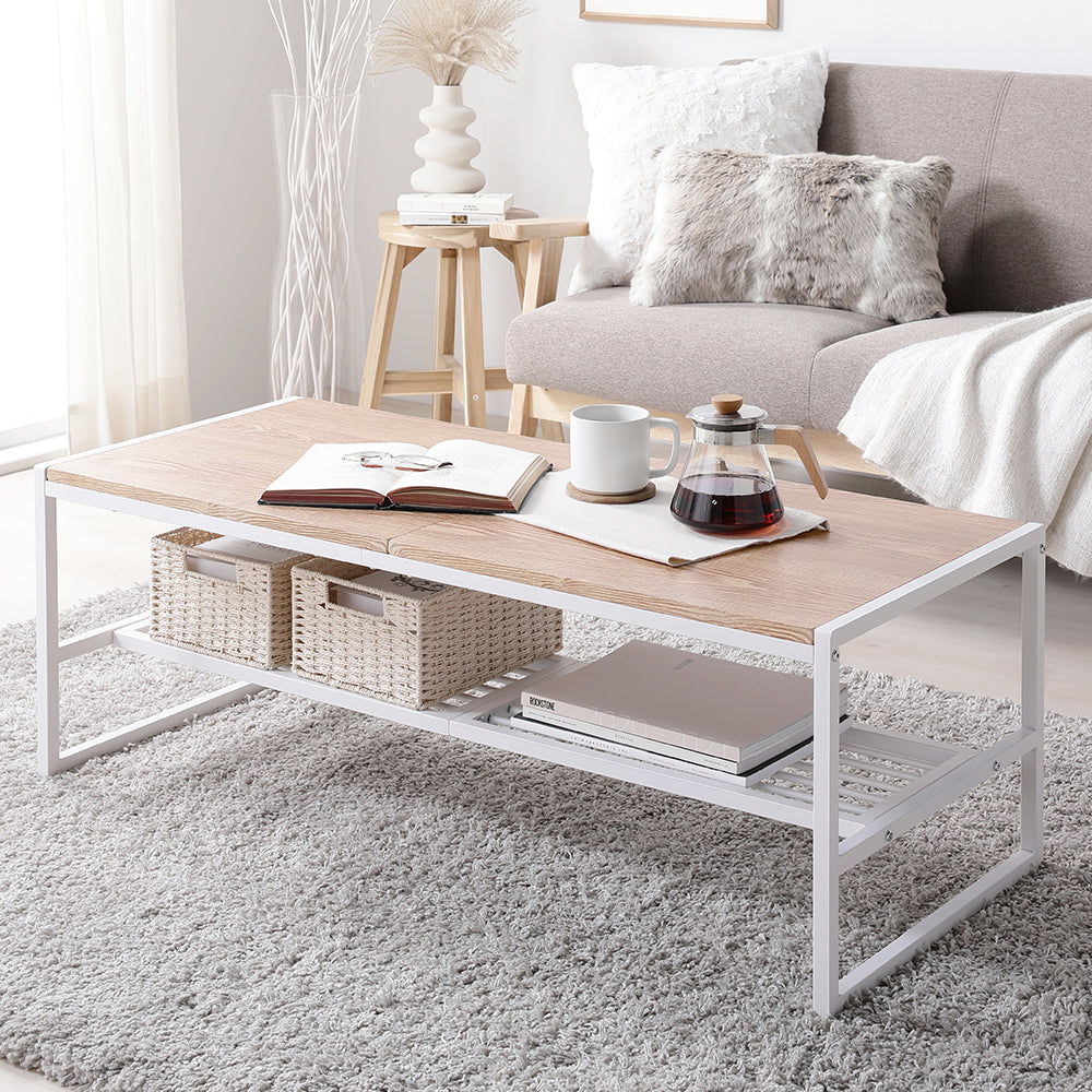 ローテーブル単品(幅105cm) 『Rectico レクティコ』 ナチュラル