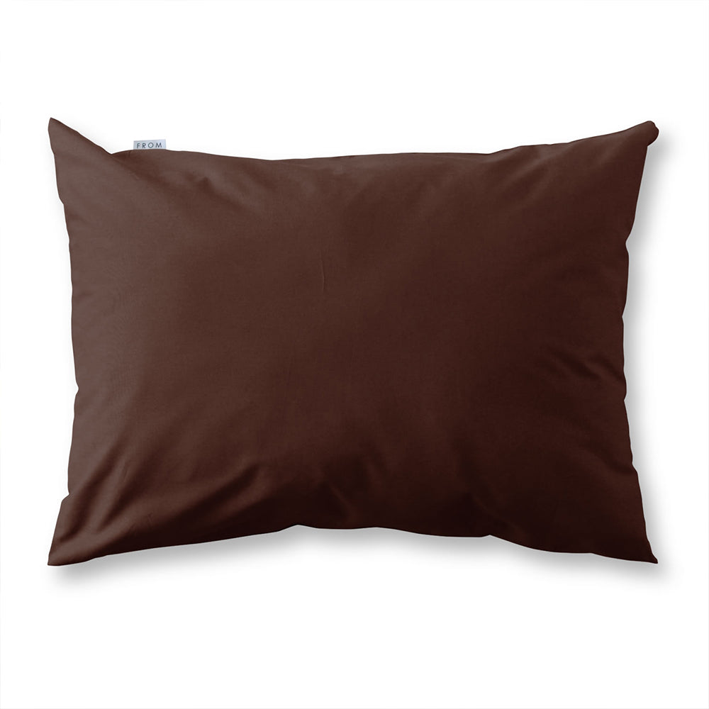 ピローケース 単品 ブラウン×ライトブラウン