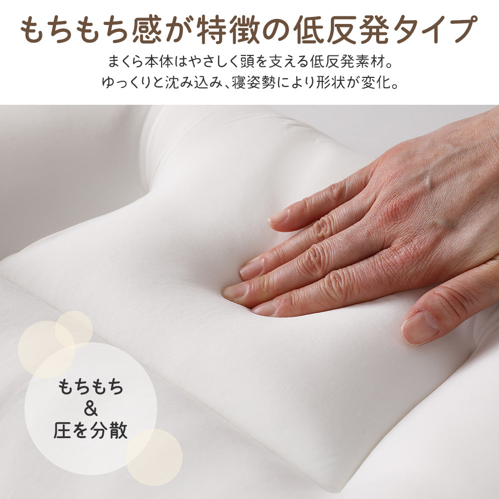 もちもち まくら 分散