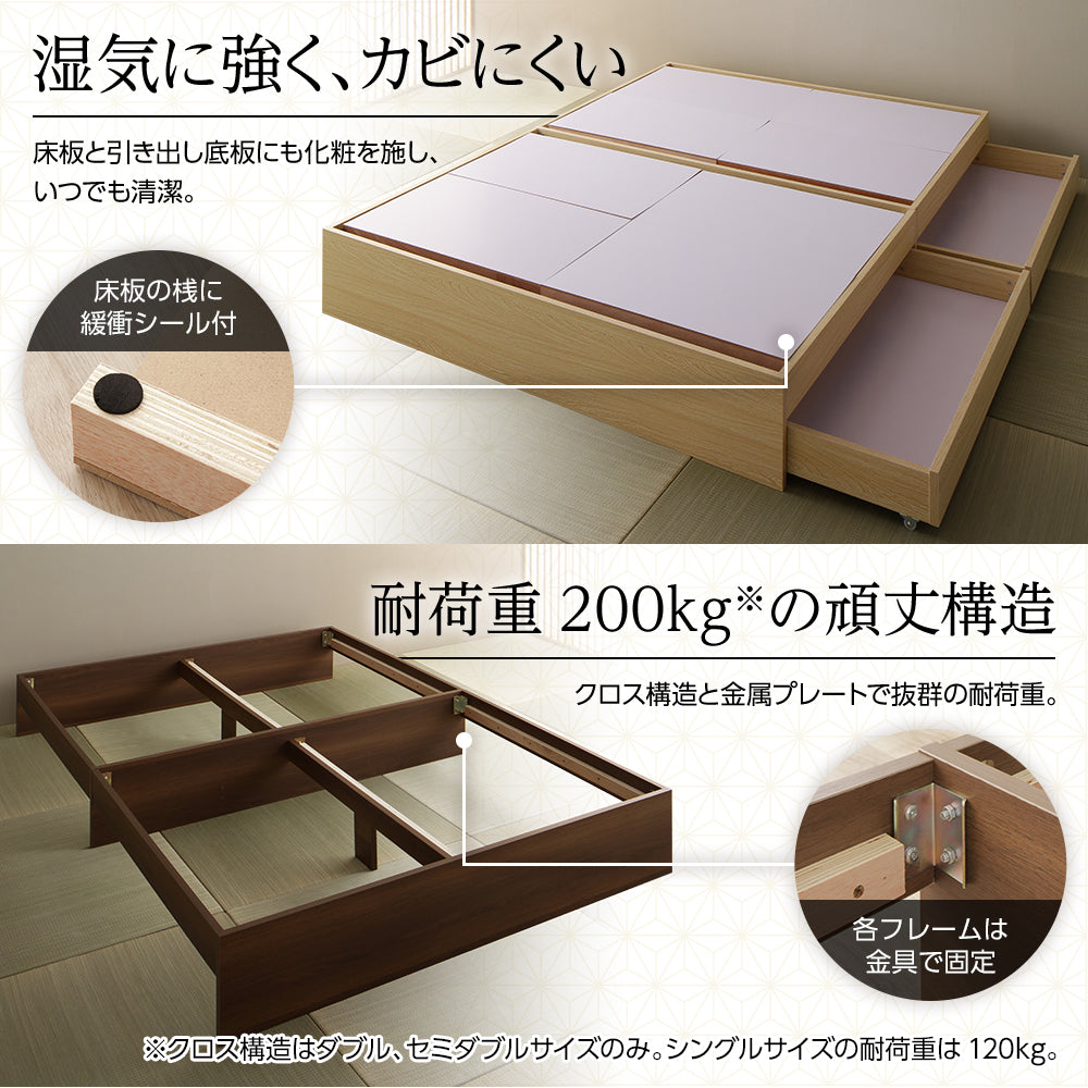 頑丈 ベッド 安全