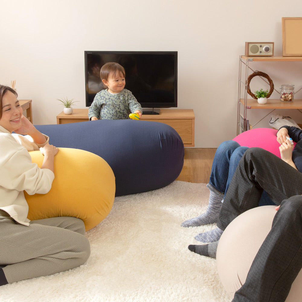 家族 ビーズクッション