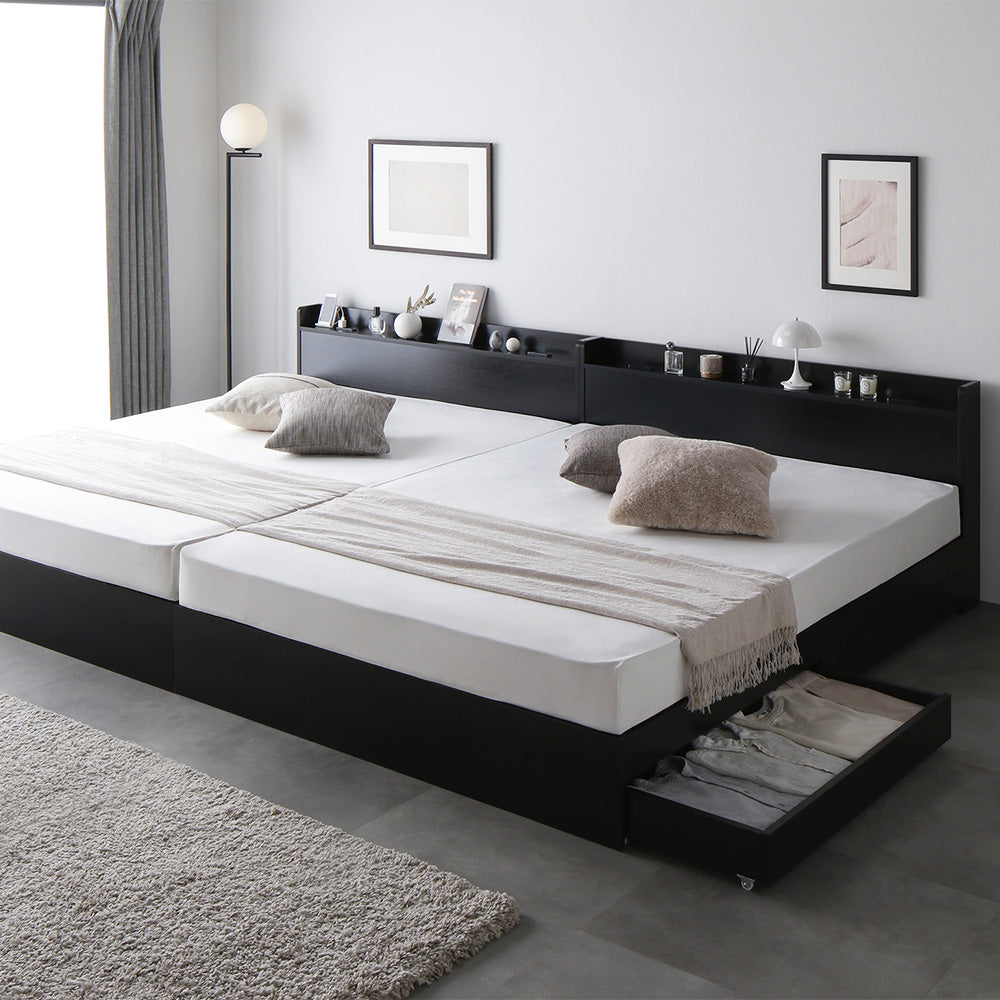 引き出し収納ベッド『Absol アブソル』 ブラック