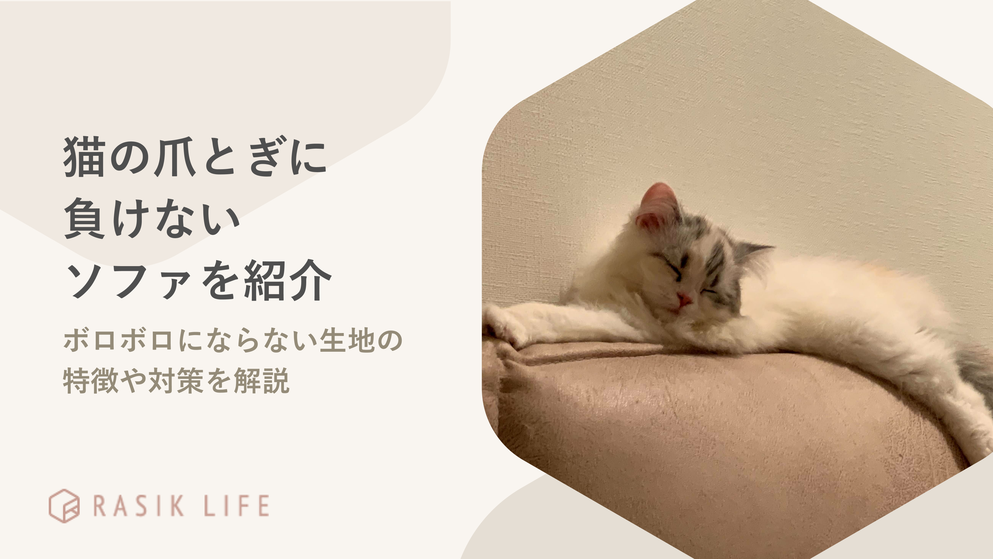 猫の爪とぎに負けないソファを紹介！ボロボロにならない生地の特徴や対策を解説