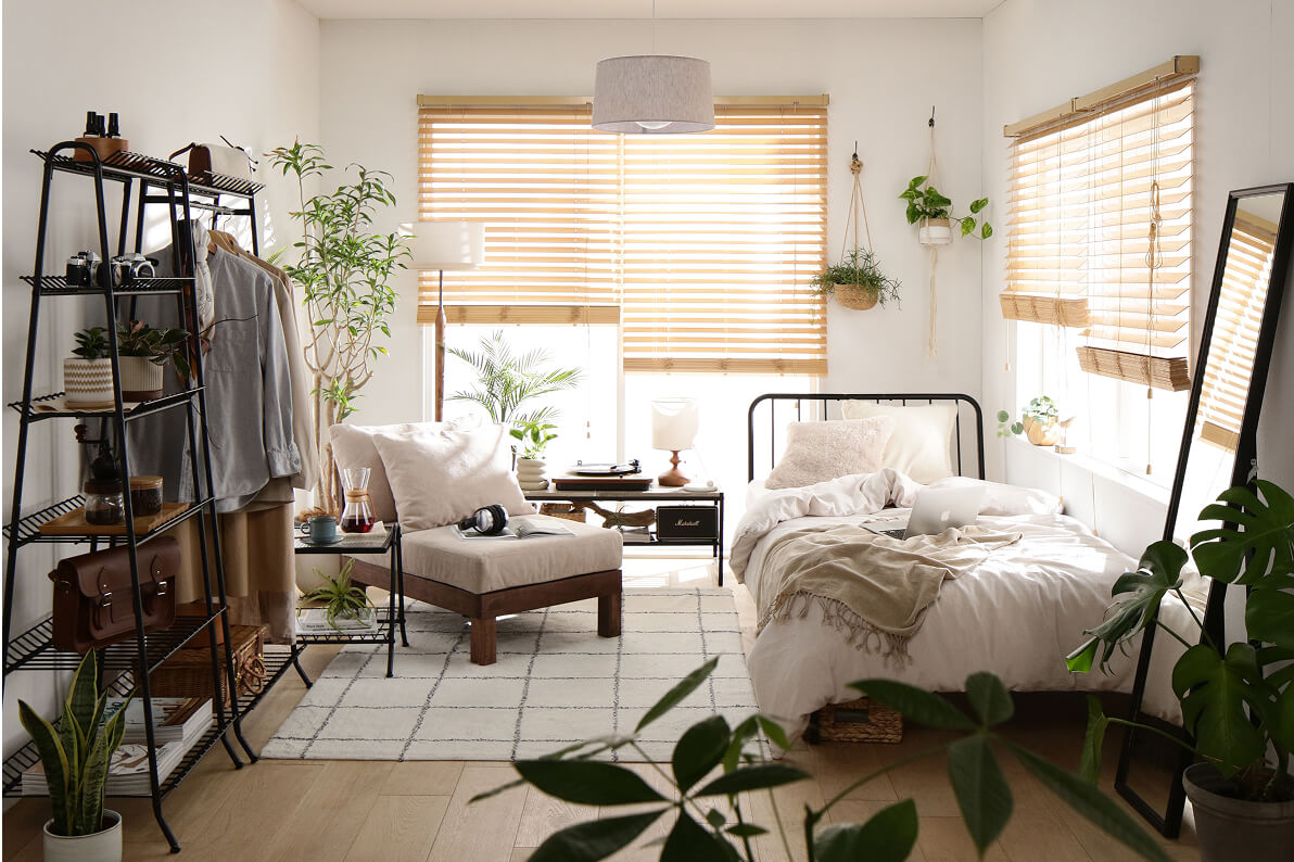 アンティーク　希少アイアンのインテリア アイアン素材を使ったナチュラルヴィンテージなワンルーム – RASIK