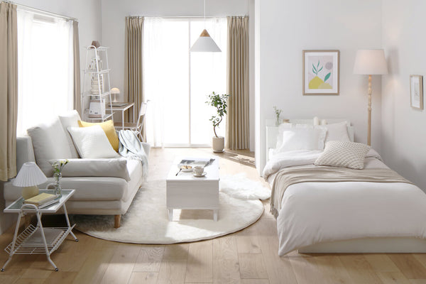 白色の特徴を活かした開放的な部屋づくり – RASIK（ラシク）家具・インテリア専門店