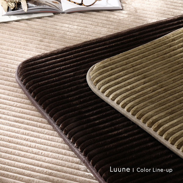 Luune Color Line-up（ベージュ・ブラウン・オリーブ）