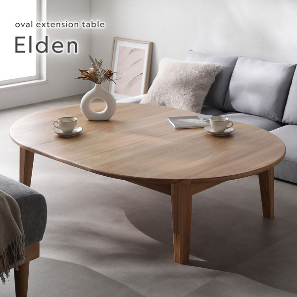 oval extension table Elden
